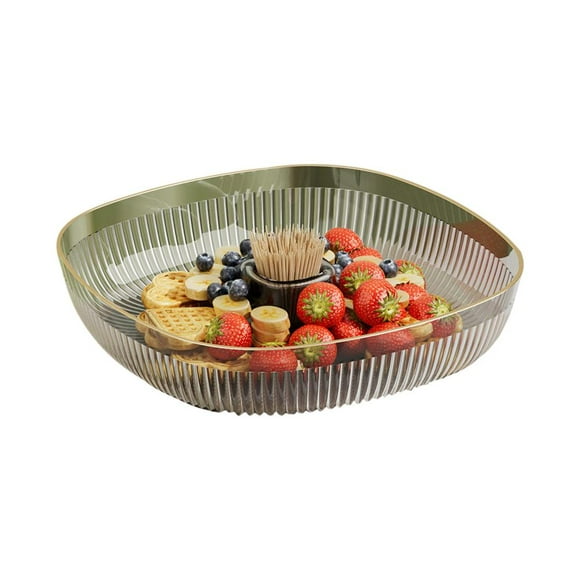 Living Room Tables, Living Room Table, Clear Fruit Dish Household Fruit Dish Living Room Coffee Table Dry Fruit Dish Table Top Candy Nut Dish, Dining Room Table, Tables for Living Room
