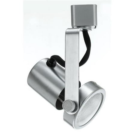 2-Wire Connection Gimbal Linear Track Lighting Head - Brushed Steel ...