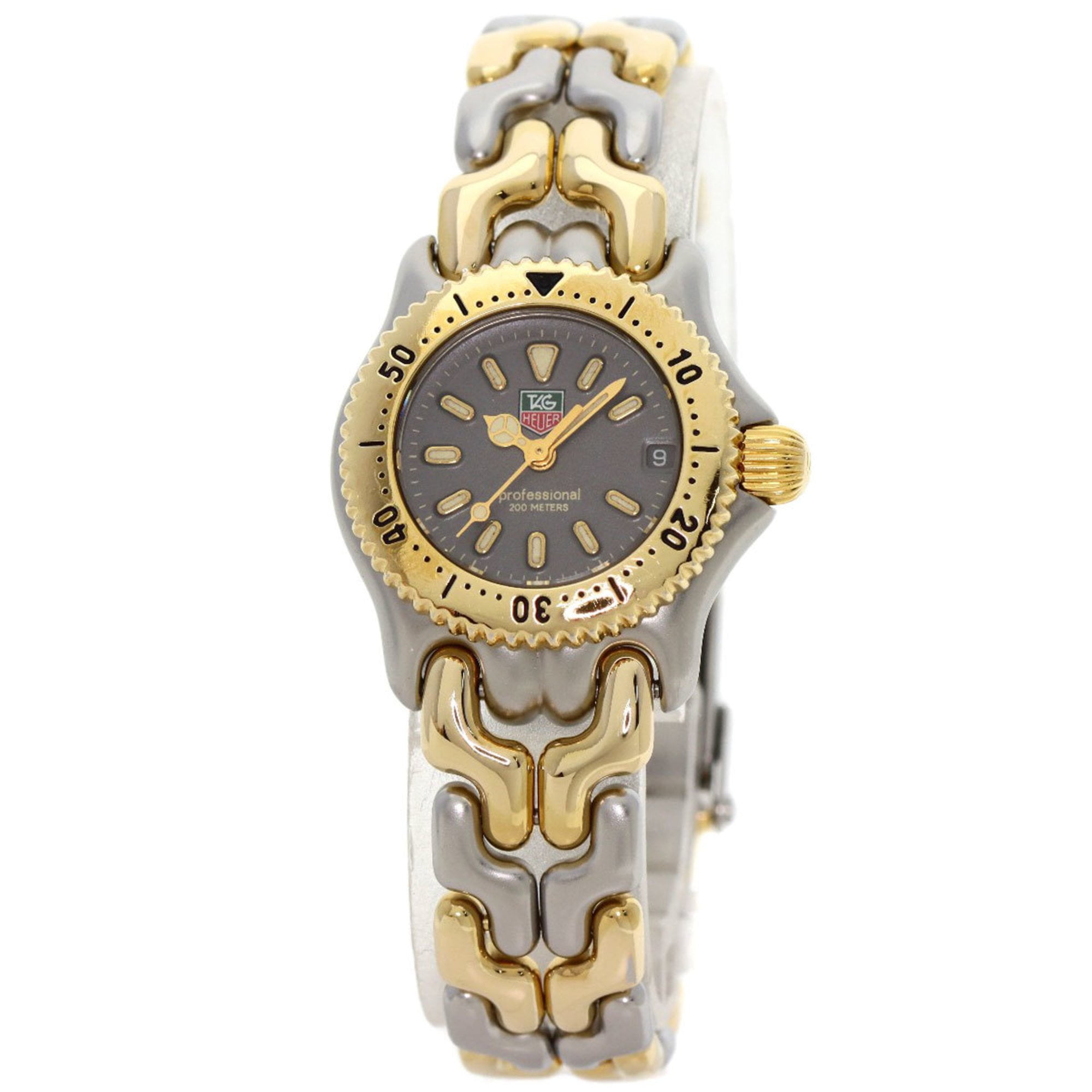 Pre-Owned TAG Heuer S95.208 Cell Watch Stainless Steel SSxGP Men's HEUER (Good)