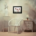 thumbnail image 4 of Maria, Robin 14x12 Black Modern Framed Museum Art Print Titled - Victory Pink Poppies II, 4 of 5