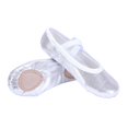 thumbnail image 1 of Children's Solid Color Dance Shoes Soft Sole Practice Shoes Elastic Laces Shaping Shoes Dance Shoes, 1 of 9