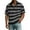 Black, variant on Mens Polo Shirts Casual Quarter Zipper Striped Henley Shirts Regular Fit Short Sleeve T Shirt Classic Soft Collared Tops OIOLOYJM Dark Green 3XL