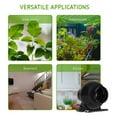 thumbnail image 4 of 4 Inch Inline Duct Ventilation Fan Circulation Vent Blower Air Purify Carbon Filter Combo Odor Control Grow Tent Kits ,Fast Wind Speed, 4 of 6