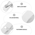 thumbnail image 5 of Sheet Holder Quilt Fixation Fastener Clip Duvet Clips Bed Straps Cover Fixator Adjustable White, 5 of 6