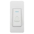 thumbnail image 3 of Miangastore Wired Door Bell Switch Cabinet Light Switch Doorbell Button Chime Switch Front and Rear Door Chime Cover Button for Home Wall Inside Office, 3 of 8