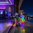 thumbnail image 5 of Light Up Water Blaster with Glowing Ring Tank, High Pressure Long Range Water Gun for Outdoor Pool Party, Backyard Summer Entertainment and Beach Games, 5 of 7