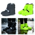 thumbnail image 2 of Water Resistant Shoe Protectors for Outdoor Activity Reflective Strips Adjustable Elastic Bands Polyester Texture, 2 of 8