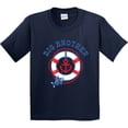thumbnail image 3 of Inktastic Nautical Big Brother Youth T-Shirt, 3 of 5