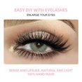 thumbnail image 2 of Womens Single Cluster False Lash Individual Eyelash for Eye Extension, 2 of 7