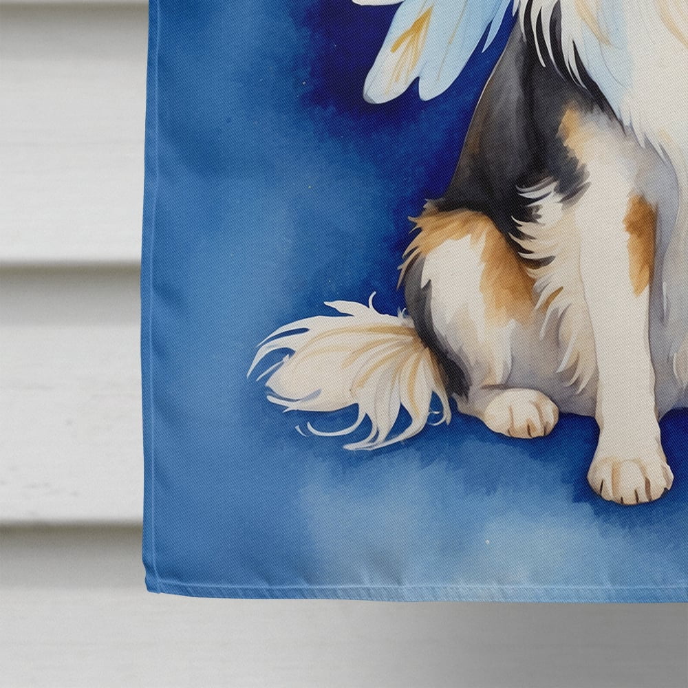 Papillon My Angel House Flag 28 in x 40 in