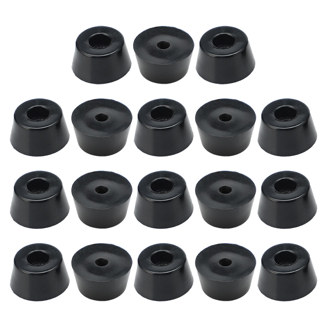 Furniture feet. 8 Small Round Rubber Feet Bumper with Screws for Cutting board 
