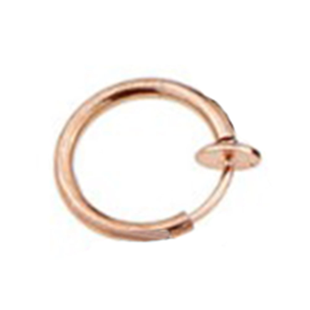 spring hoop earrings non pierced ears