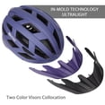 thumbnail image 2 of GROTTICO Adult-Men-Women Bike Helmet with Light -Mountain Road Bicycle Helmet with Replacement Pads & Detachable Visor, 2 of 7