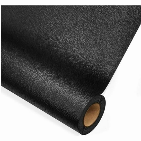 Leather Repair Kit - Faux Leather - Black - 50 x 100 cm - Self-adhesive - Multi-purpose