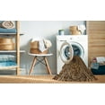 thumbnail image 2 of Ahgly Company Machine Washable Indoor Round Transitional Bronze Brown Area Rugs, 4' Round, 2 of 7