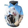 thumbnail image 3 of Sudadera con capucha con estampado de ovejas divertidas y personalidad para hombre, moda informal, unisex, estampado 3D de animales, sudaderas gráficas, tops, 3 of 5