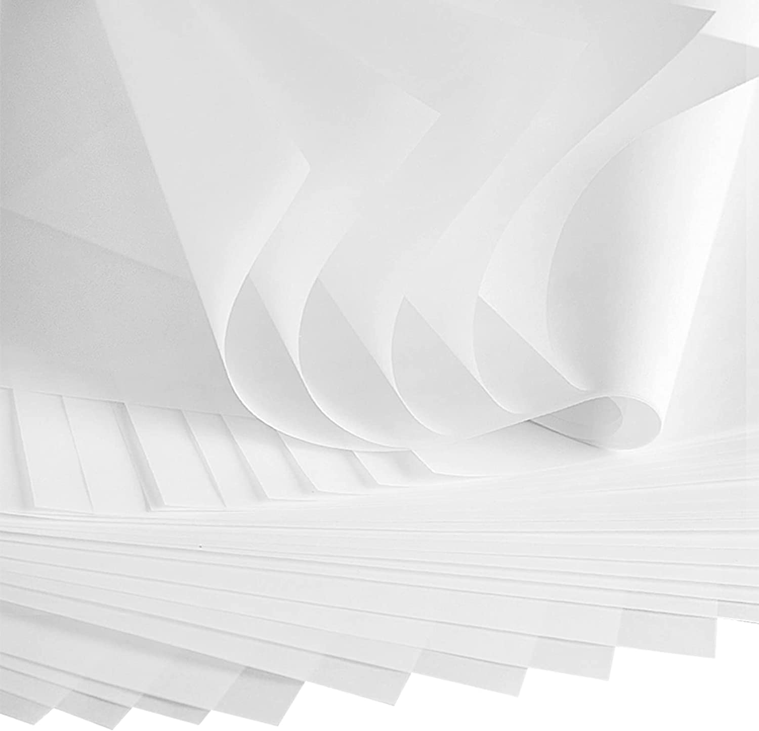 White Unbuffered Preservation Tissue Paper, AcidFree, 120 Sheets 20" x