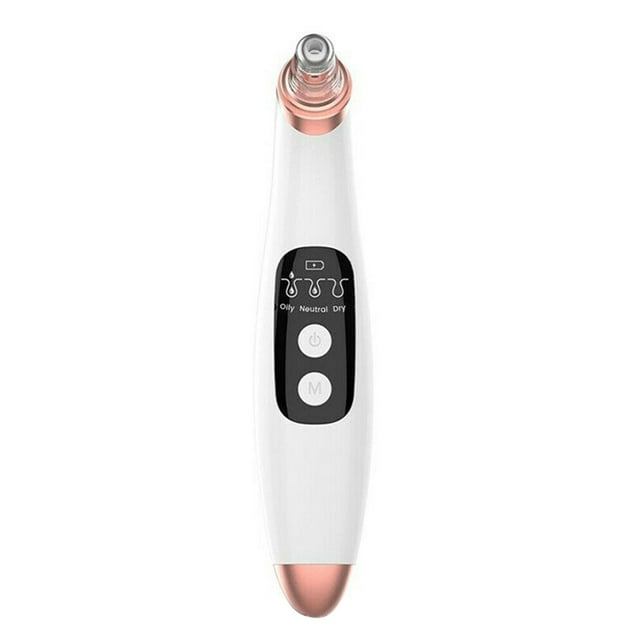 Yeacher Outil Électrique pour Enlever les Points Noirs, Nettoyeur de Visage à Aspiration des Pores avec 6 Ventouses