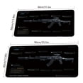 thumbnail image 3 of Call To Duty Extra Large Black Gaming Mouse Pad Non-Slip Rubber Base Giant Mountain Mousepad With Stitched Edge Waterproof Keyboard Pads Computer Desk Laptop Mat For Work & Game & Office & Home, 3 of 7