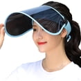 thumbnail image 1 of EYIIYE Unisex Summer Anti-UV Sun Hat SPF50+ Wide Brim Adjustable Visor Cap, 1 of 9
