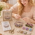 thumbnail image 3 of Friendship Bracelet Kit for Girls, Nature Insect Themed DIY Beaded Bracelet Craft Set with 6 Style Charms, Step-by-Step Guide Handmade Jewelry Making Kit with Gift Box for Party Birthday Favors, 3 of 6