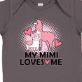 thumbnail image 4 of Inktastic My Mimi Loves Me Llama Girls Baby Bodysuit, 4 of 5