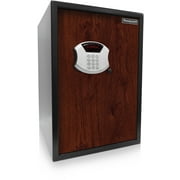 Digital Security Safe with Depository Slot and Faux Wood Door Panel, Cherry, 2.87 cu ft
