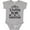 AC-Heather Grey, variant on Inktastic Daddy Is My Valentine Holiday Girls Baby Bodysuit