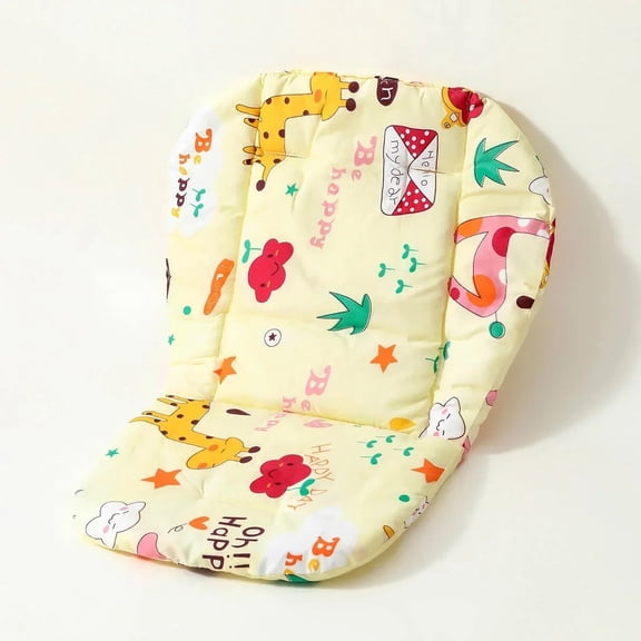 New Baby Stroller Seat Cushion Kids Highchair Cotton Pad Pushchair Car Cart High Chair Trolley Mat for Baby Stroller Accessories