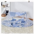 thumbnail image 5 of Foldable Baby Crib Portable Self-Supporting Zip Baby Travel Mosquito Net（Blue）108 x 60 x 38 cm, 5 of 5