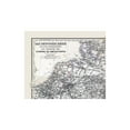 thumbnail image 4 of Historic Map - German Railways Steamboats - Stieler 1885 - Vintage Wall Art, 4 of 4