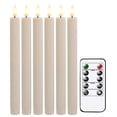 thumbnail image 1 of Velas LED Intermitentes Pilar Eléctricas Parpadeantes Sincronización 6 Uds., 1 of 9