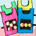 thumbnail image 3 of Shengyu Random Color Dodgeball Sticky Vest Outdoor Throwing Game with Balls for Kids Children Outdoor Activity Game, 3 of 6