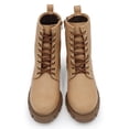 thumbnail image 3 of Bota Casual Salamandra con agujetas Camel para mujer, 3 of 5