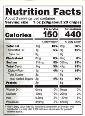 (6 pack) Calbee Potato Chips Honey Butter 2.8 oz