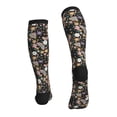thumbnail image 4 of Compression Socks for Women and Men - Floral Insects Compression Socks Circulation for Workout, 4 of 8