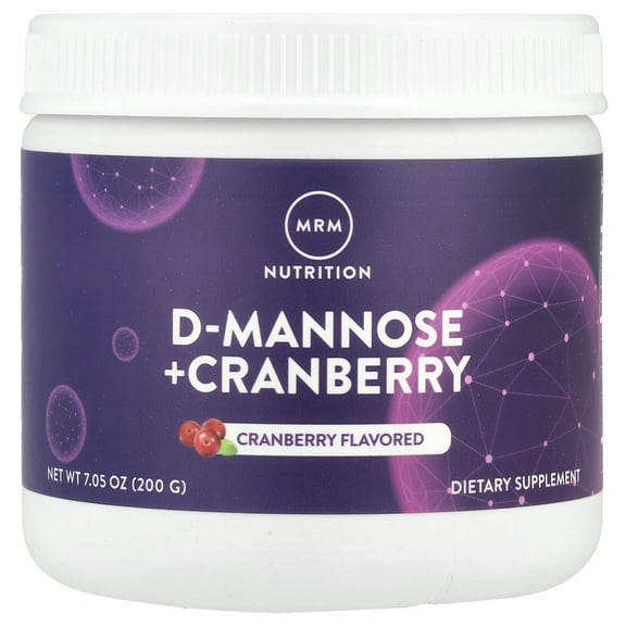 MRM Nutrition D-Mannose   Cranberry, Cranberry, 7.05 oz (200 g)