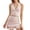 C-Pink396, variant on Summer Women 2 Piece Skirt Sets Sexy Outfits Halter V Neck Slim Fit Crop Cami Top High Waisted Mini Skirts Vacation Matching Sets Holiday Outfit