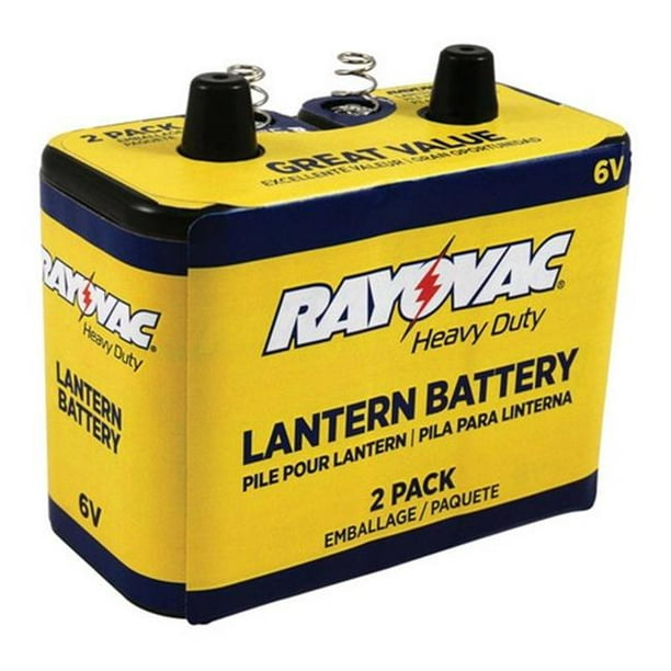 Rayovac 944-2R 6 V Batterie de Lanterne Robuste