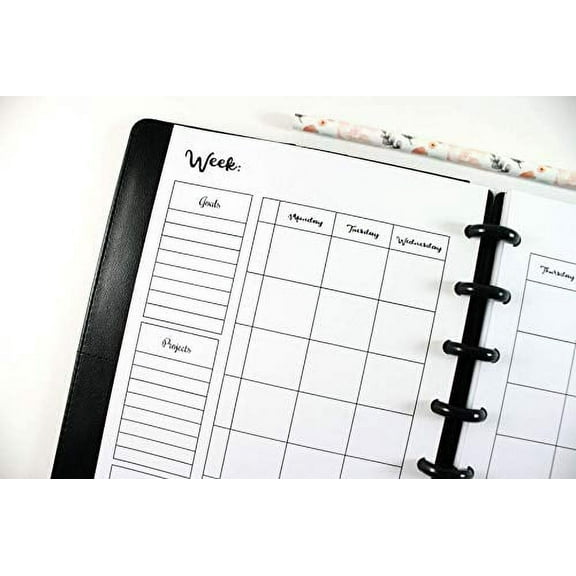 Lesson Planner, Teacher Planner for 8 Disc Planners