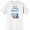 thumbnail image 4 of Beetlejuice Handbook For The Recently Deceased Men's White Crew Neck Short Sleeve Tee-XL, 4 of 6
