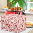 thumbnail image 3 of TSOVTHRID Heart Leaves Print 4 Slice Toaster Cover with Drawstring Heat-Resistant Dust Covers Kitchen Small Appliance Protector, Kitchen Table Decor, 3 of 8