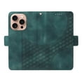 thumbnail image 6 of Allytechgroup Flip Wallet Case for iPhone 16 Pro Max, Premium PU Leather Stylish Pattern Stand Feature Cards Holder Hand Wrist Bumper Phone Case for iPhone 16 Pro Max, Green, 6 of 7