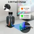thumbnail image 3 of TSV 4-in-1 RGB Charging Dock Fit for Nintendo Switch 2 Joy-Con, Dual-Side Fast Charge Stand with 5 Light Modes, Magnetic Controller Holder, Black, 3 of 7