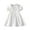 White, variant on Rvkxad Little Girl Dresses Baby Girl Clothes Summer White Dress Solid Color Puff Short Sleeve Princess Dress Toddler Girl Dresses