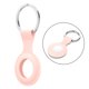 thumbnail image 5 of Funda protectora de gel de sílice con llavero antipérdida, compatible con sílice Rosa, 5 of 9