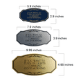 thumbnail image 5 of Signs ByLITA Victorian If You Want To Turn On Lights Command Good Morning Airbnb Durable ABS Plastic | Laser Engraved | Easy Installation | Elegant Design Sign (Brushed Gold) - Small, 5 of 6