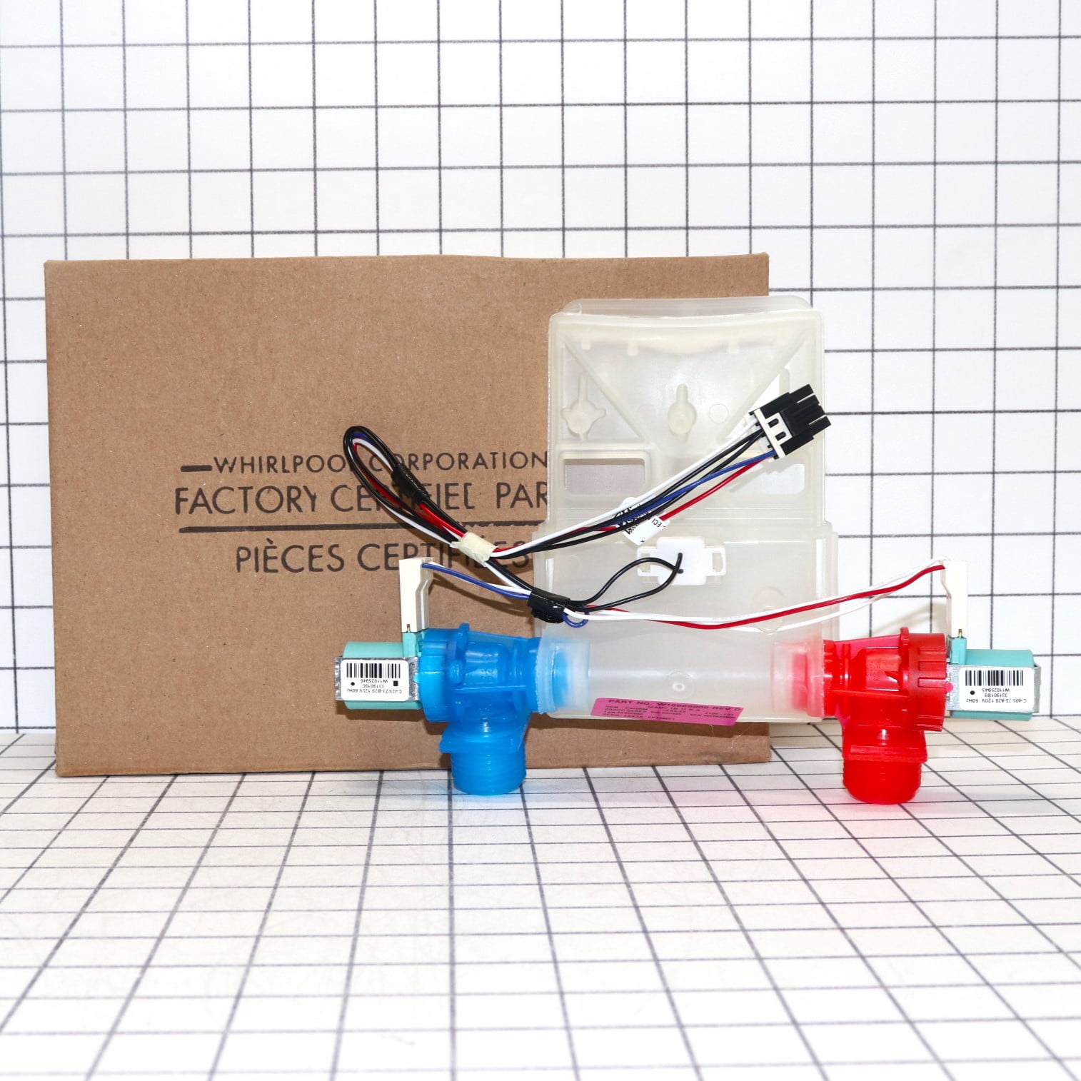 Whirlpool Washing Machine Water Inlet Valve W11038689
