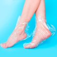 thumbnail image 4 of Calcetines hidratantes desechables para pies, 100 unidades, calcetines hidratantes para pies, calcetines de plástico para pedicura, calcetines de spa para pies para mujer, calcetines medicados con ce TUNC Sencillez, 4 of 5