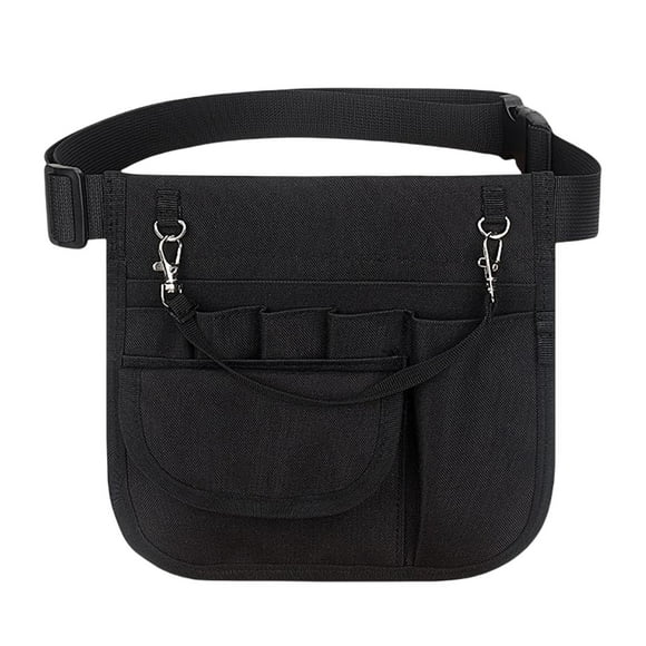 Riñonera de enfermera Sunnimix organizador de Riñonera para mujer herramientas negro